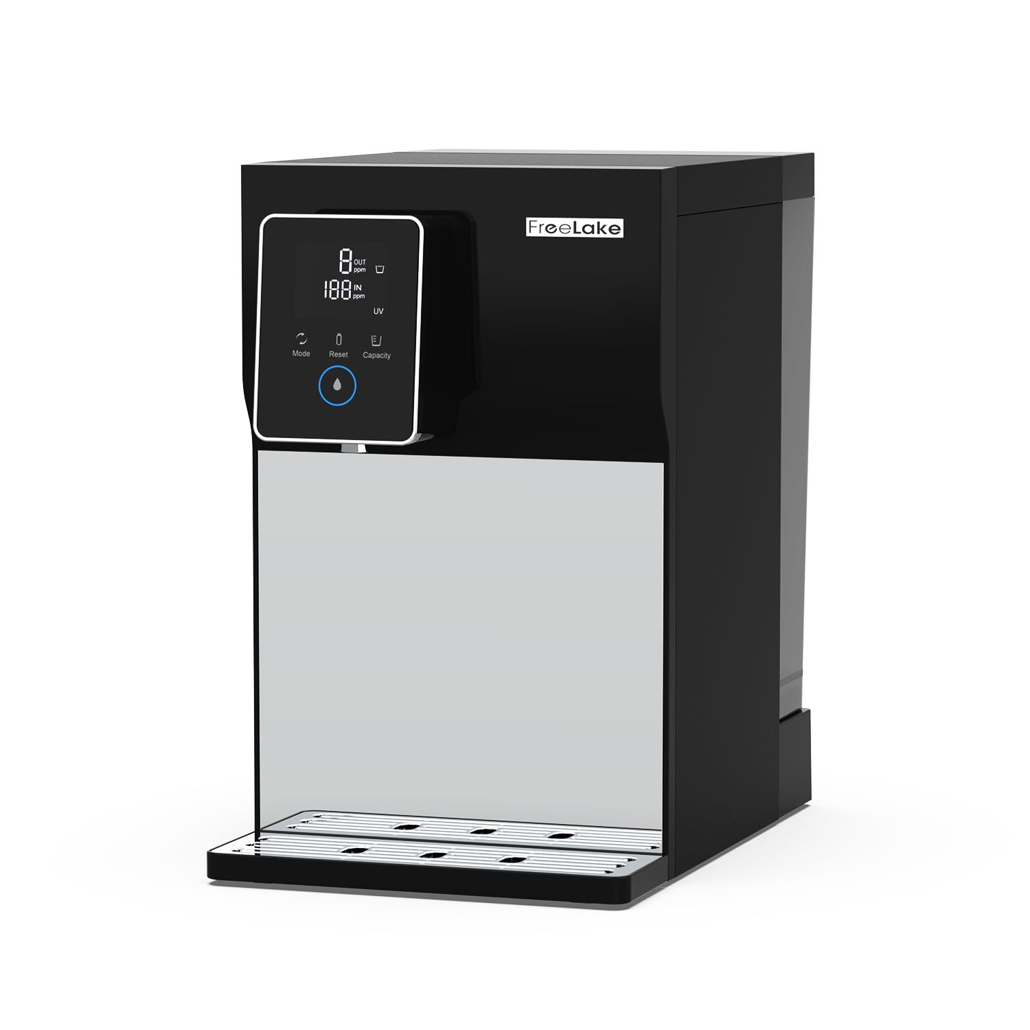 Freelake Countertop Water Filter, RO Reverse Osmosis Filtration System with Dual Water Sources - Tank Mode & Direct Pipe Connection