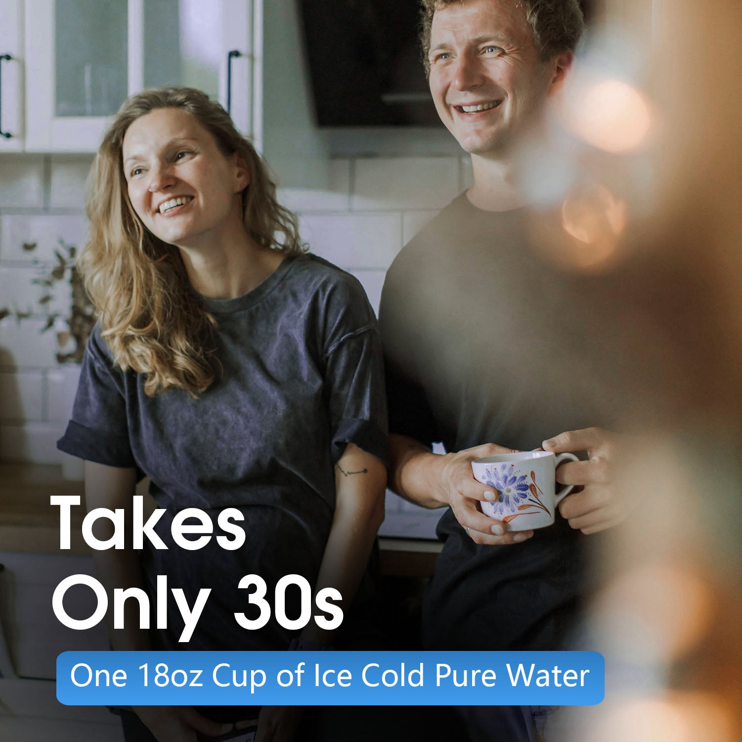 Freelake Countertop Water Filter, RO Reverse Osmosis Filtration System with Dual Water Sources - Tank Mode & Direct Pipe Connection